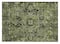 HomeRoots; HomeRoots 30" x 20" Olive & Dark Green Oriental Washable Indoor/Outdoor Area Rug; Category:Area Rugs; Image:2
